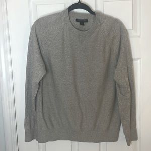 Banana republic organic cotton medium beige crewneck sweater